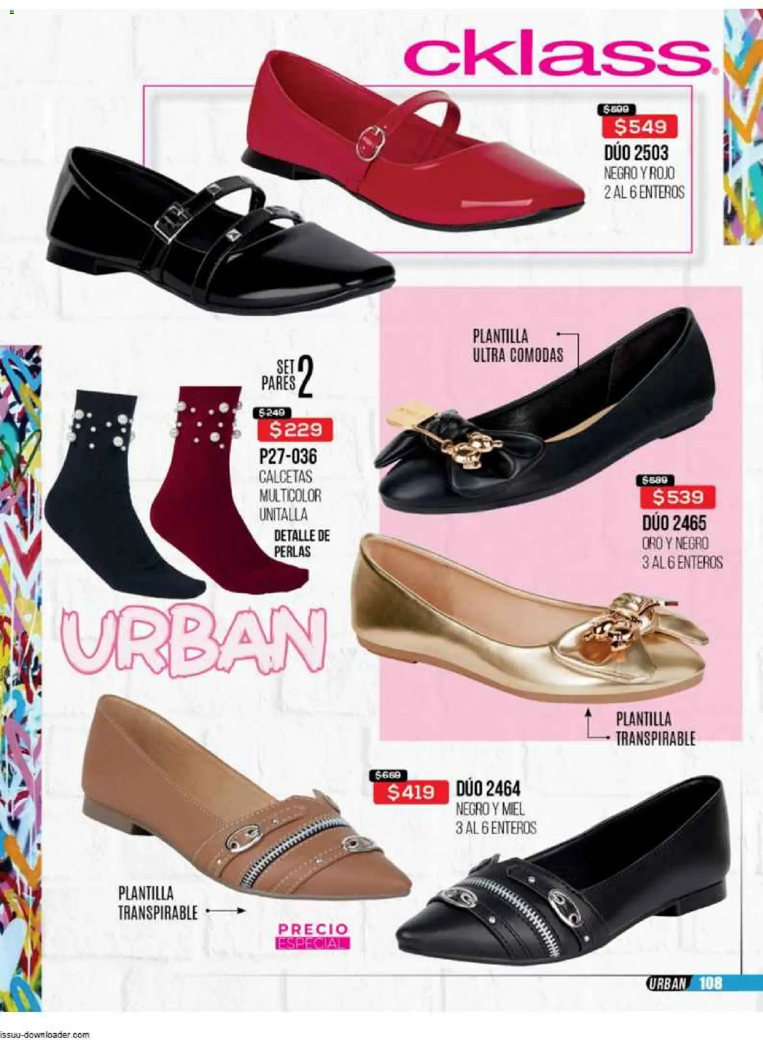 Nuevas ofertas de Cklass válidas en toda la República Mexicana desde el 31.10.2025. ¡Encuentra las mejores ofertas en Cklass catálogo Super Rebajas Ropa! | Página: 438 | Productos: Calcetas