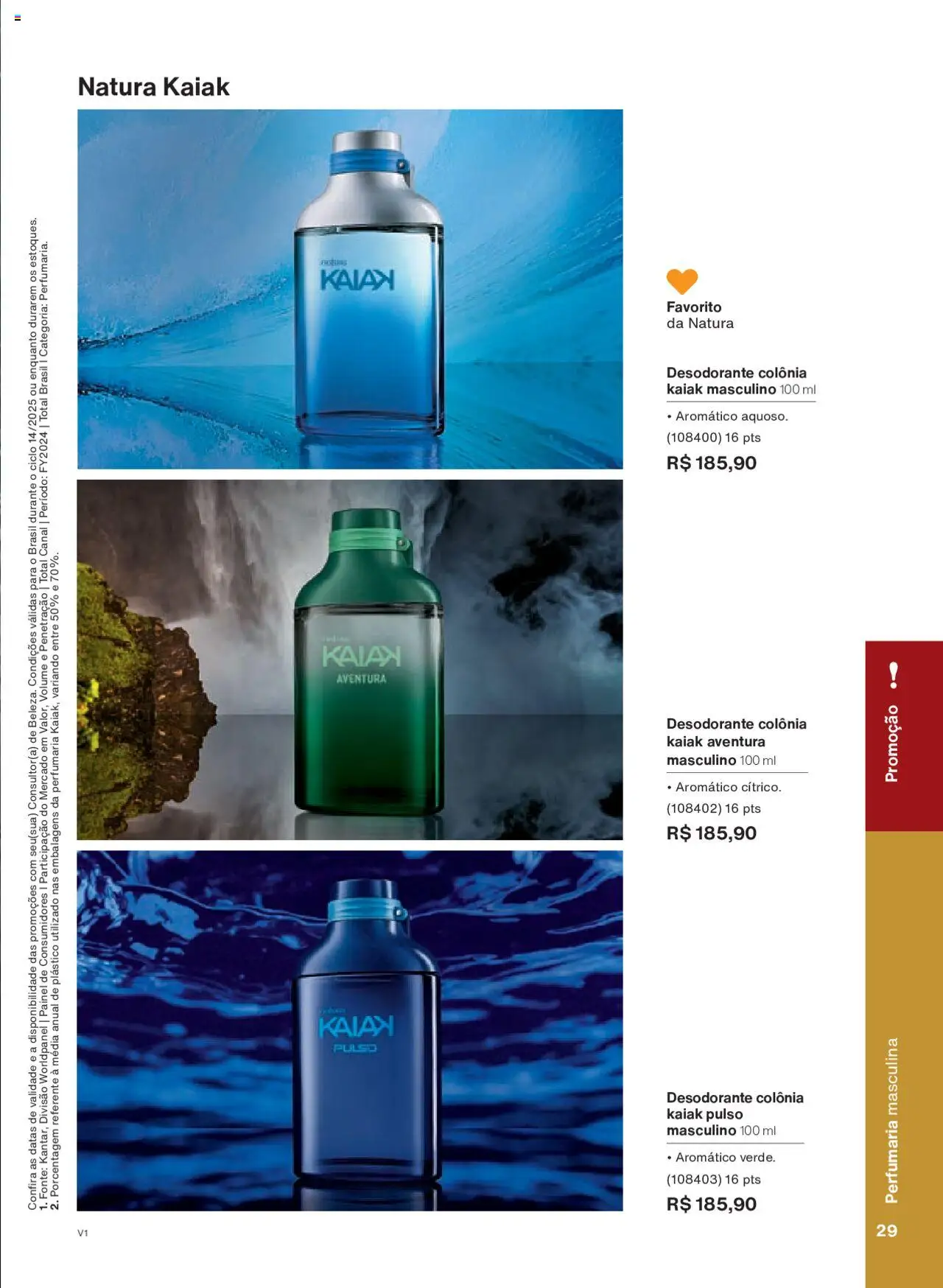 Natura Folheto - válido de 18.08.2025 | Página: 29 | Produtos: Desodorante