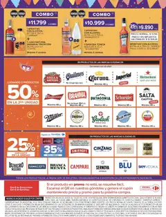 Vista previa Carrefour ofertas válido desde el 10.02.2026 | Página: 3 | Productos: Botella, Fernet, Gaseosa, Jugo
