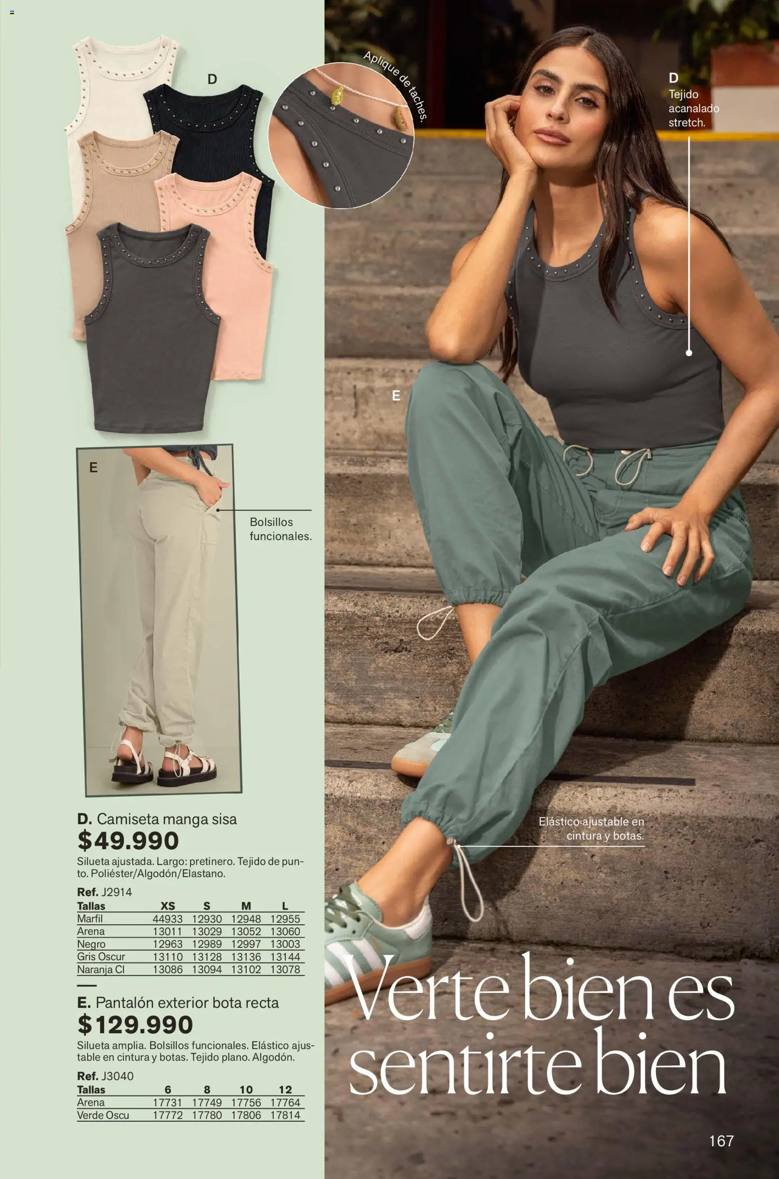 Leonisa revista - valida desde el 01.02.2026 | Página: 167 | Productos: Camiseta, Camiseta manga sisa