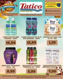 Tatico - Ofertas da semana - Pré-Visualização do folheto da loja Tatico, válido de 21.03.2026 | Página: 41 | Produtos: Leite, Creme, Sabonete, Amêndoas