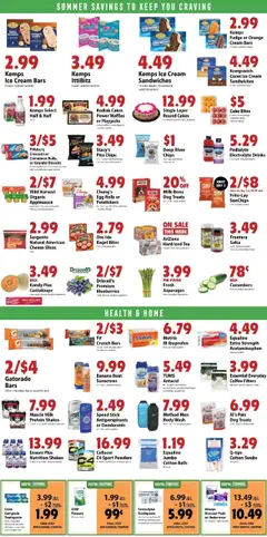 Festival Foods Weekly Ad - valid from 16.07.2025 | Page: 7 | Products: Dog Treats, Butter, Sunscreen, Tea