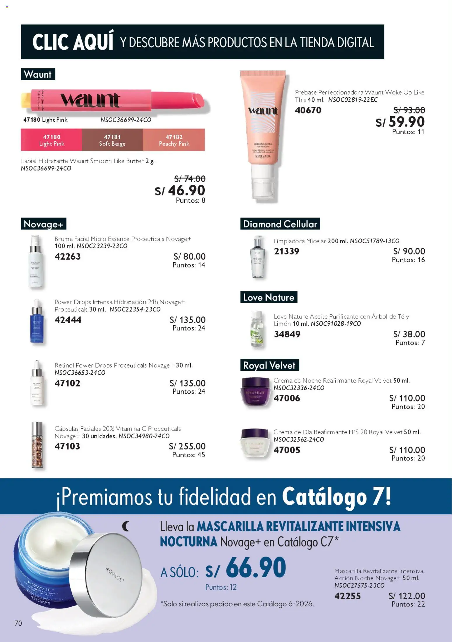 Catálogo Oriflame válido desde 18.04.2026 | Página: 70 | Productos: Aceite, Té, Crema