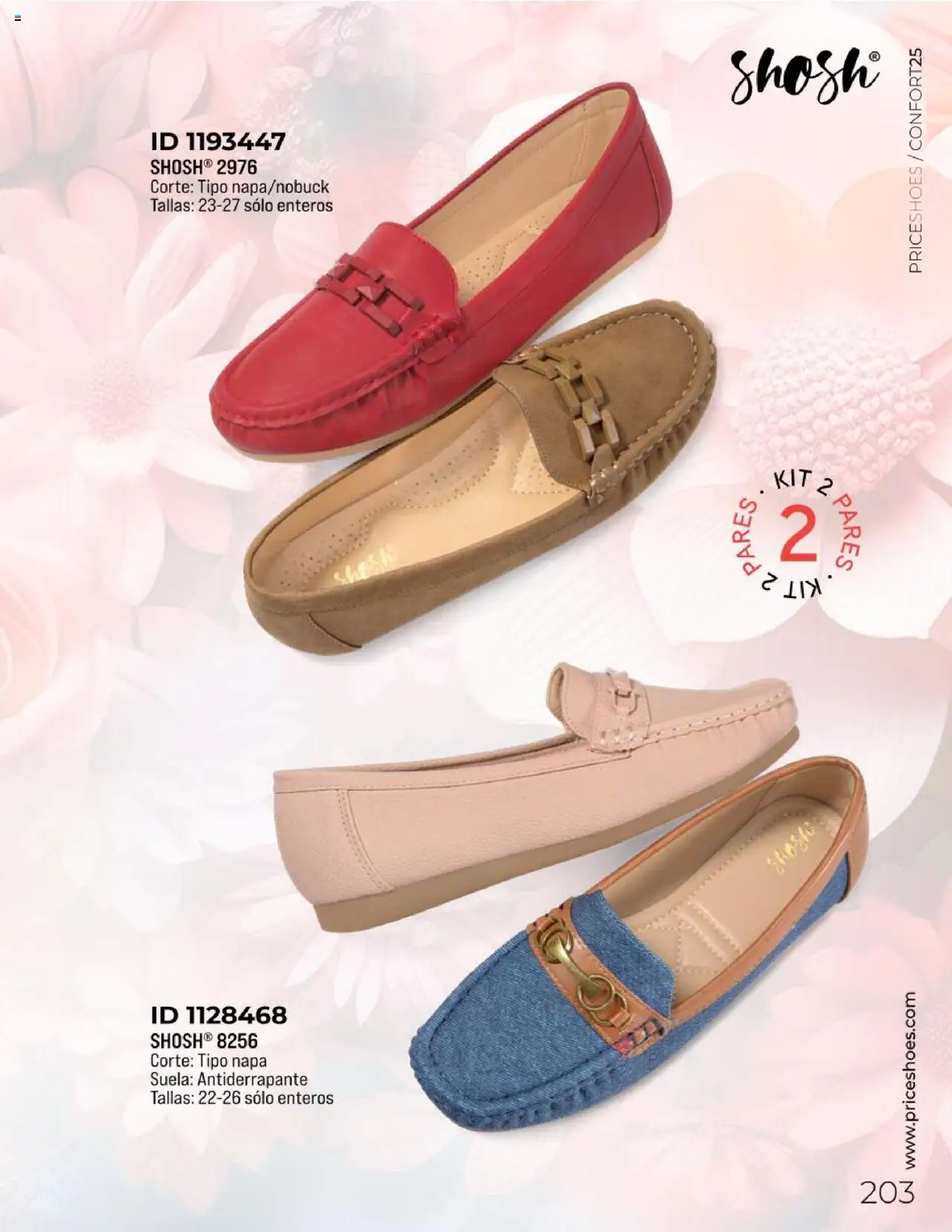 Nuevas ofertas de Price Shoes válidas en toda la República Mexicana desde el 10.02.2025. ¡Encuentra las mejores ofertas en Price Shoes catálogo Confort! | Página: 203