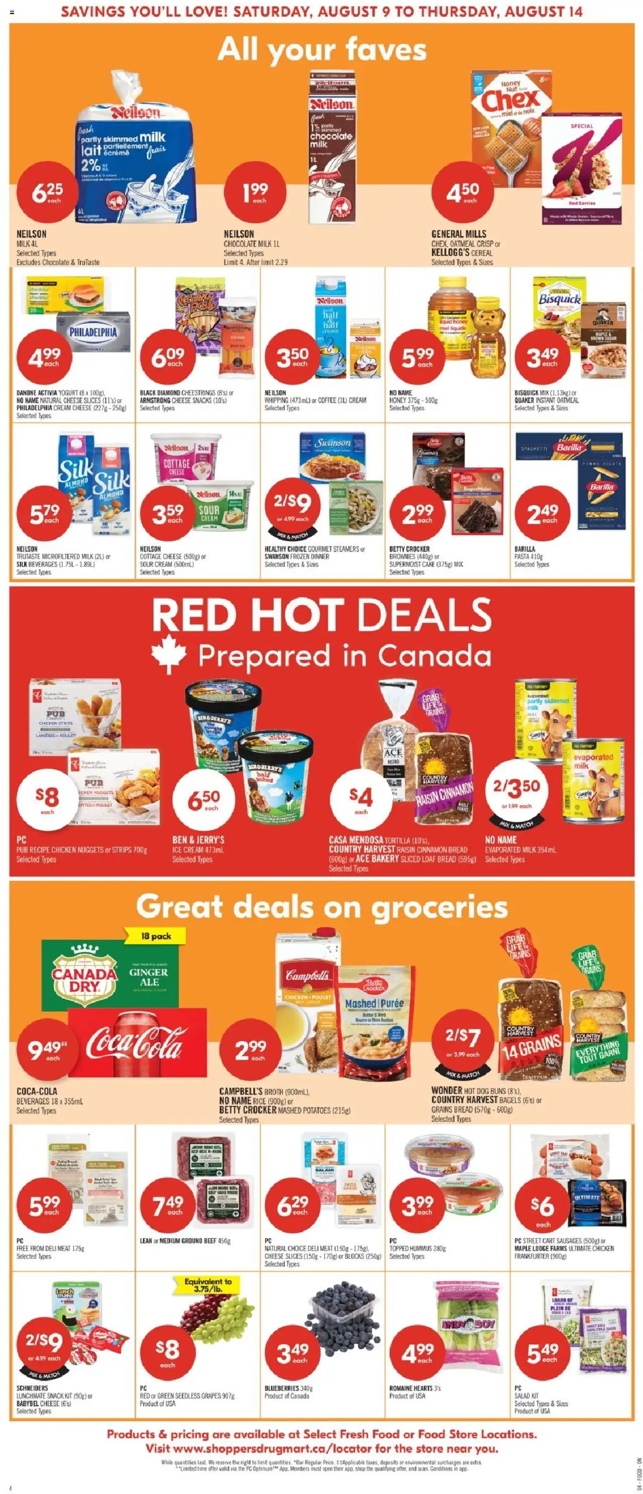 Shoppers flyer valid from 09.08.2025 | Page: 4