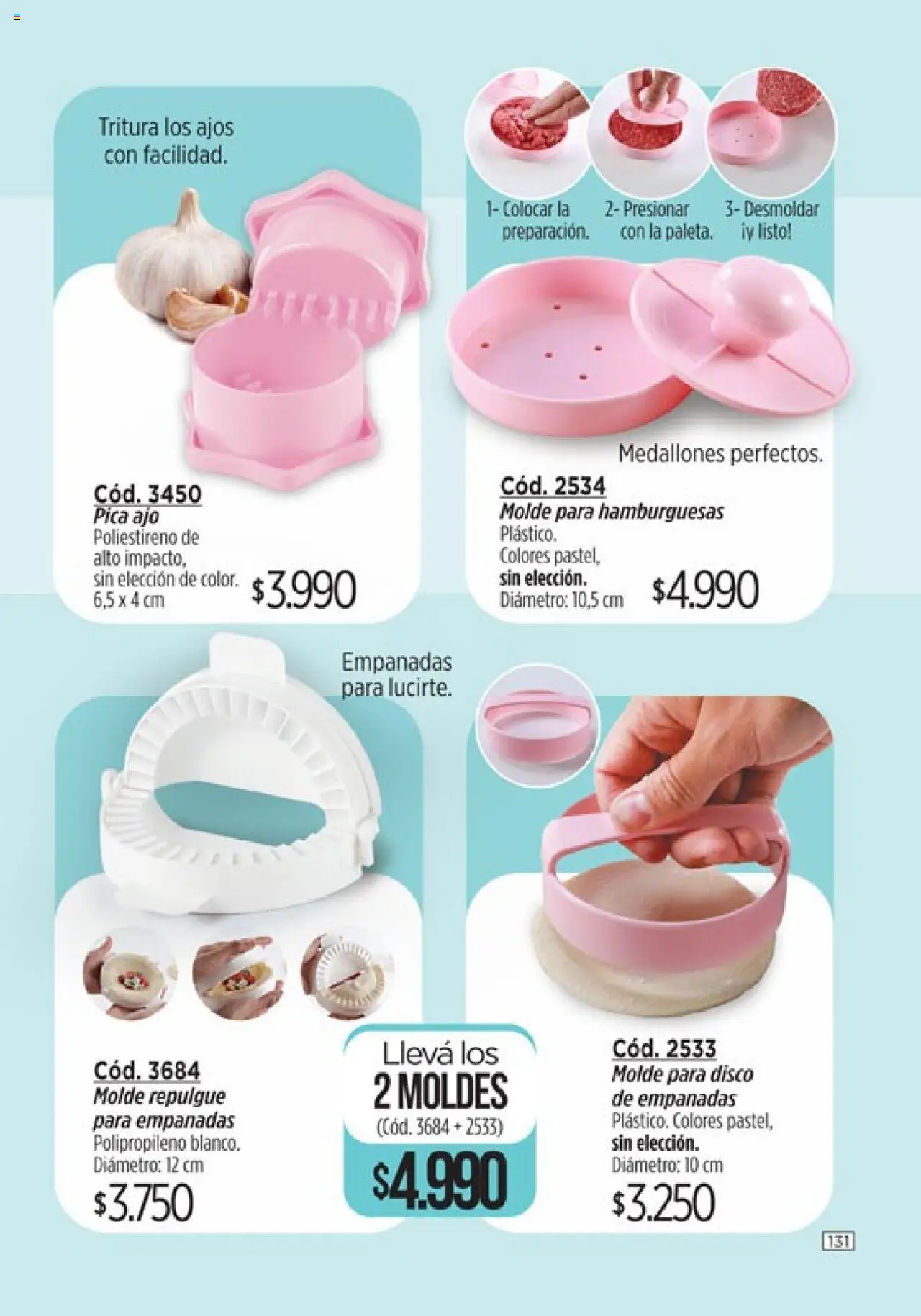 Catálogo Amodil Campaña 11 │ válido desde el 13.06.2025 | Página: 131 | Productos: Disco, Molde, Ajo