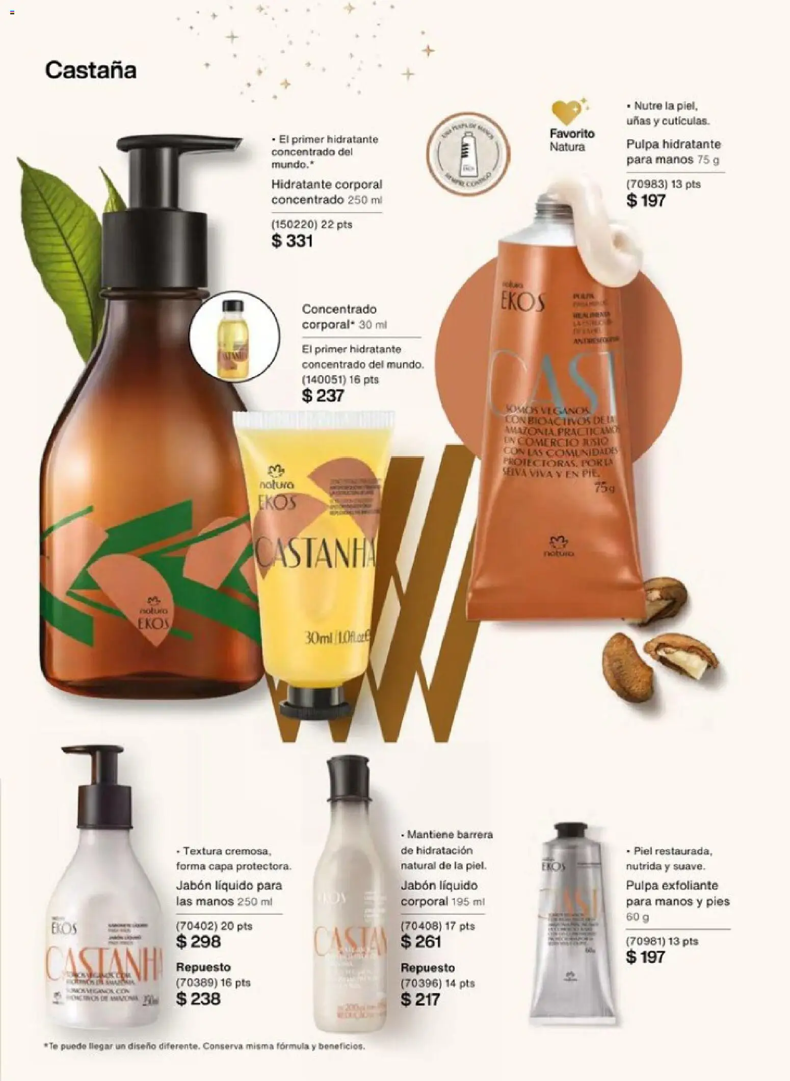 Nuevas ofertas de Natura válidas en toda la República Mexicana desde el 01.12.2025. ¡Encuentra las mejores ofertas en Natura campaña 18 2025! | Página: 122 | Productos: Jabón líquido, Jabón