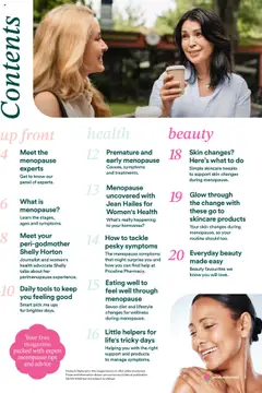 Preview of Priceline Pharmacy Anything Menopause Magazine - valid from 02.10.2025 | Page: 3 | Products: Date, Tools, UPS