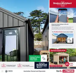 Preview of Stratco Catalogue QLD - valid from 12.12.2025 | Page: 5 | Products: Door, Shed, Suit, Smartphone