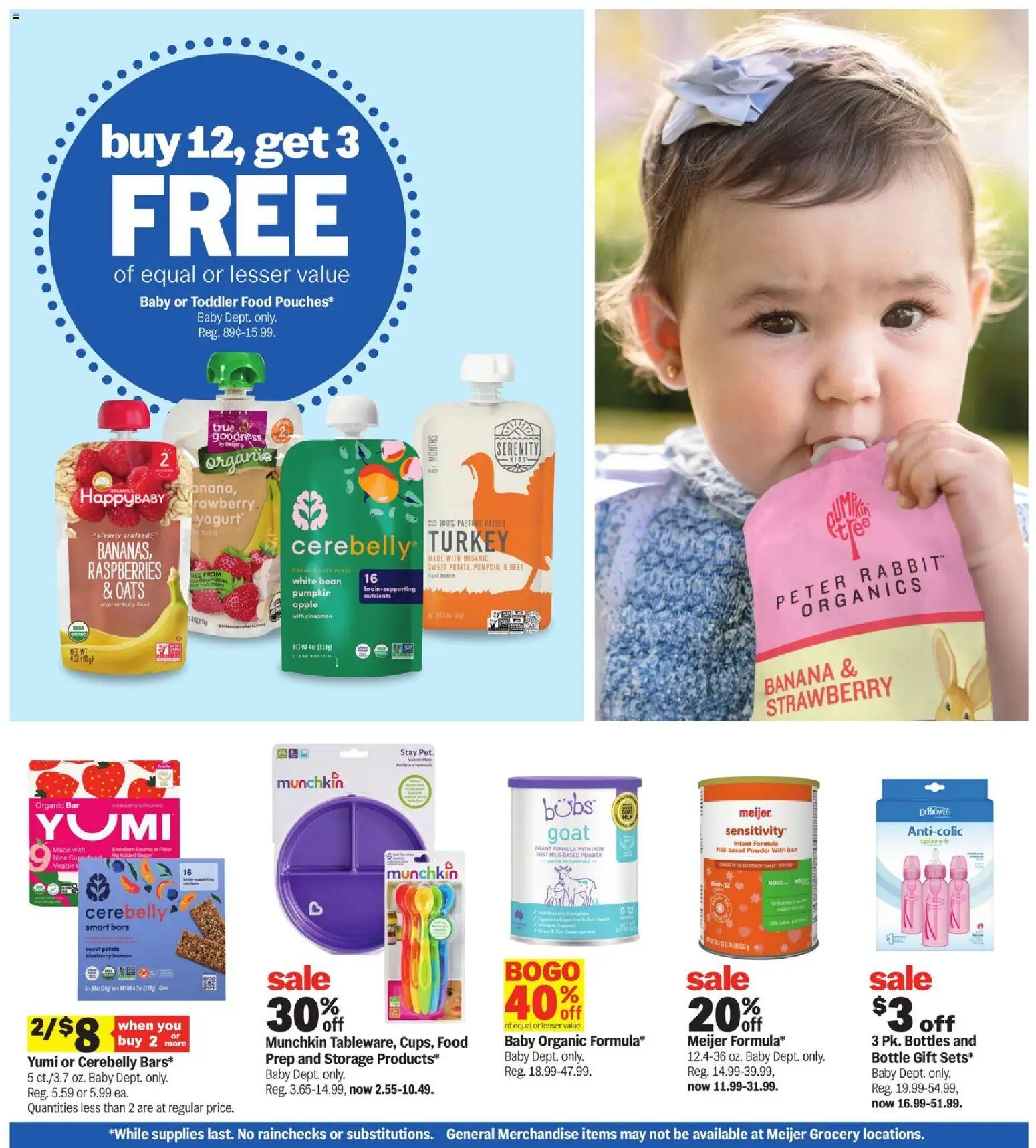 Meijer Weekly Ad - MI - valid from 11.02.2026 | Page: 28 | Products: Yogurt, Sugar, Pumpkin, Iron