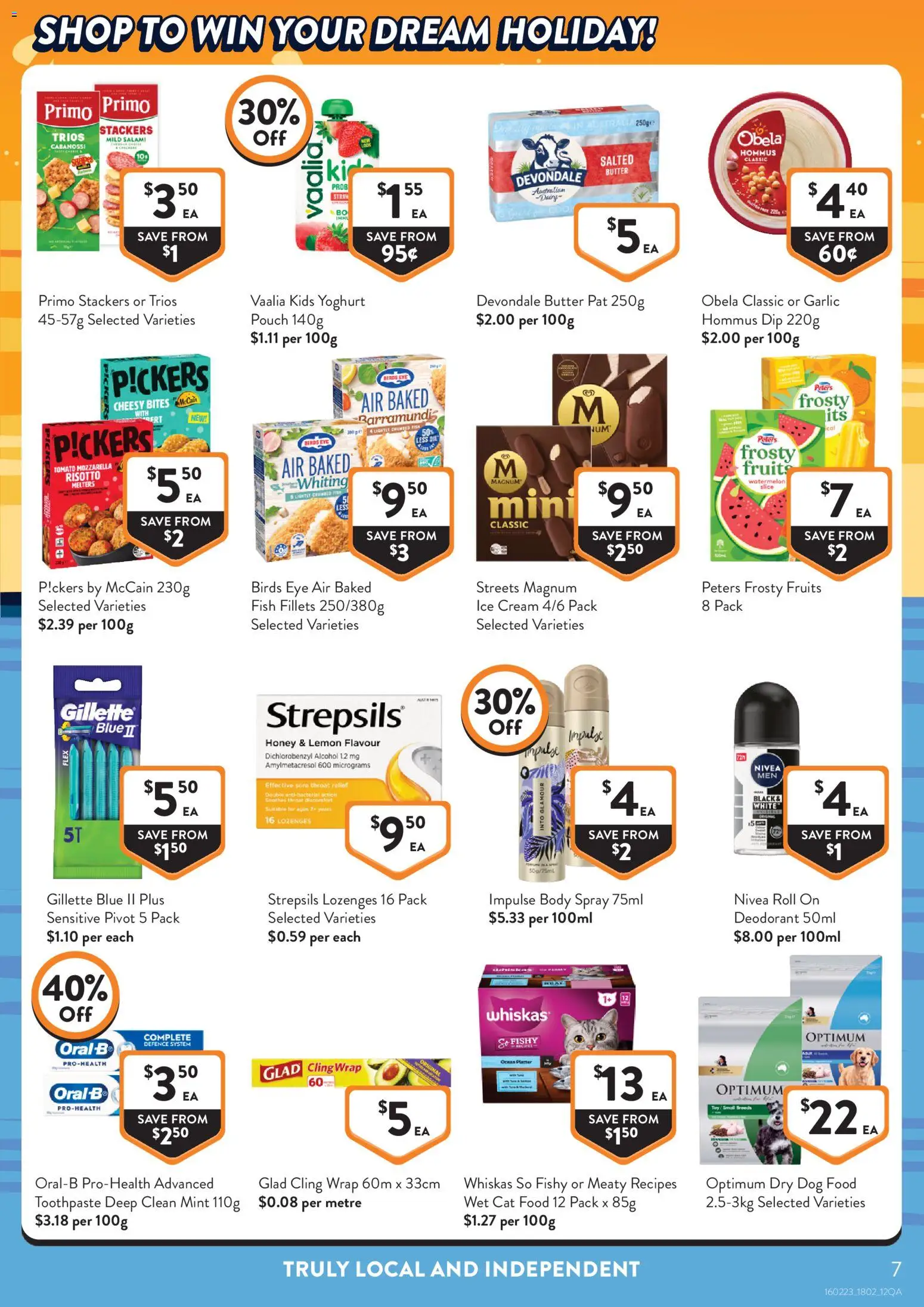 Foodworks catalogue - valid from 18.02.2026 | Page: 7 | Products: Fish, Toothpaste, Cream, Garlic