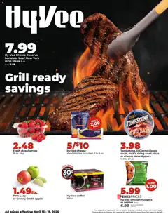 Preview of HyVee weekly ads valid from 13.04.2026