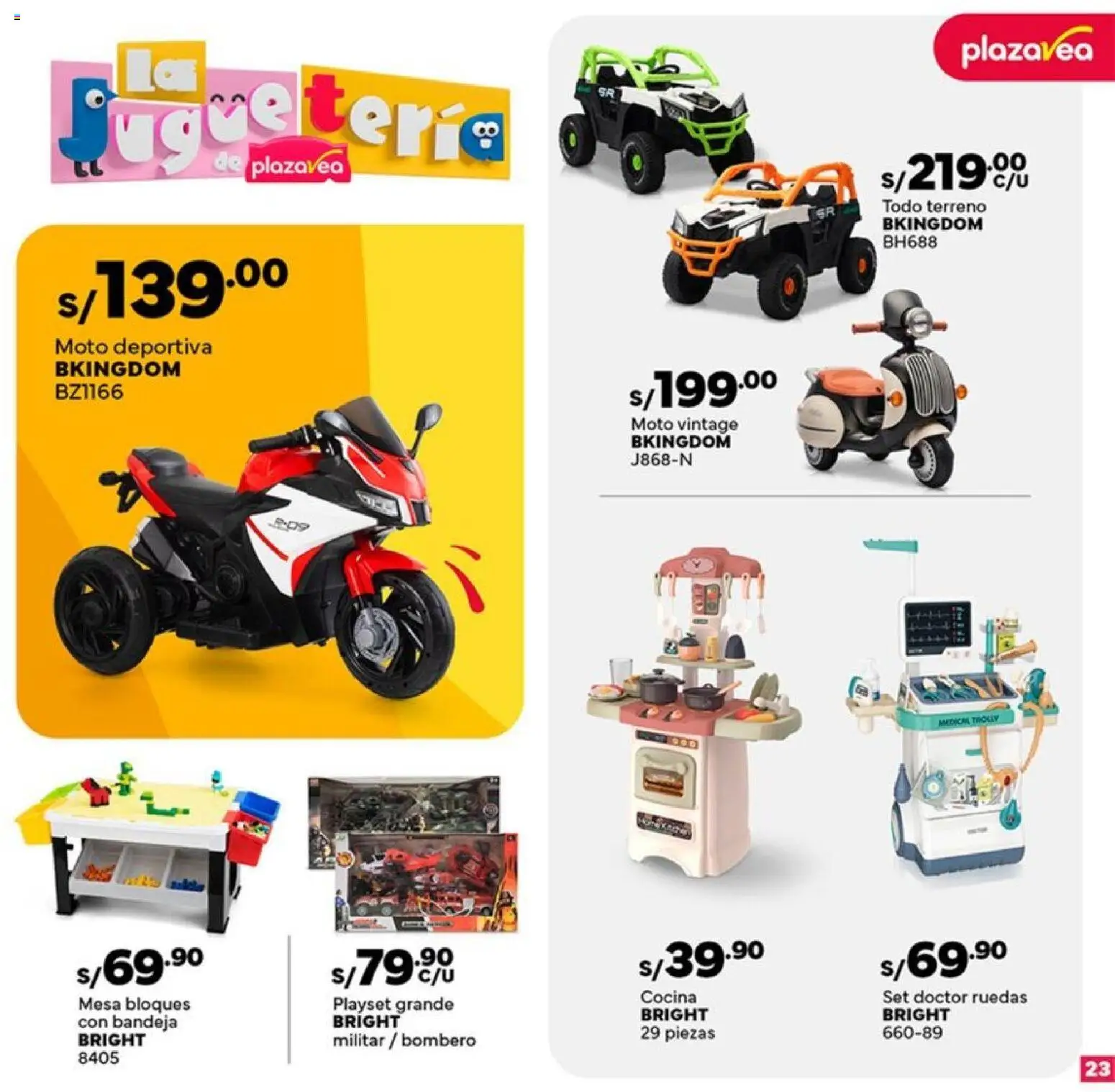 Catálogo Plaza Vea válido desde 12.11.2025 | Página: 23 | Productos: Mesa, Cocina