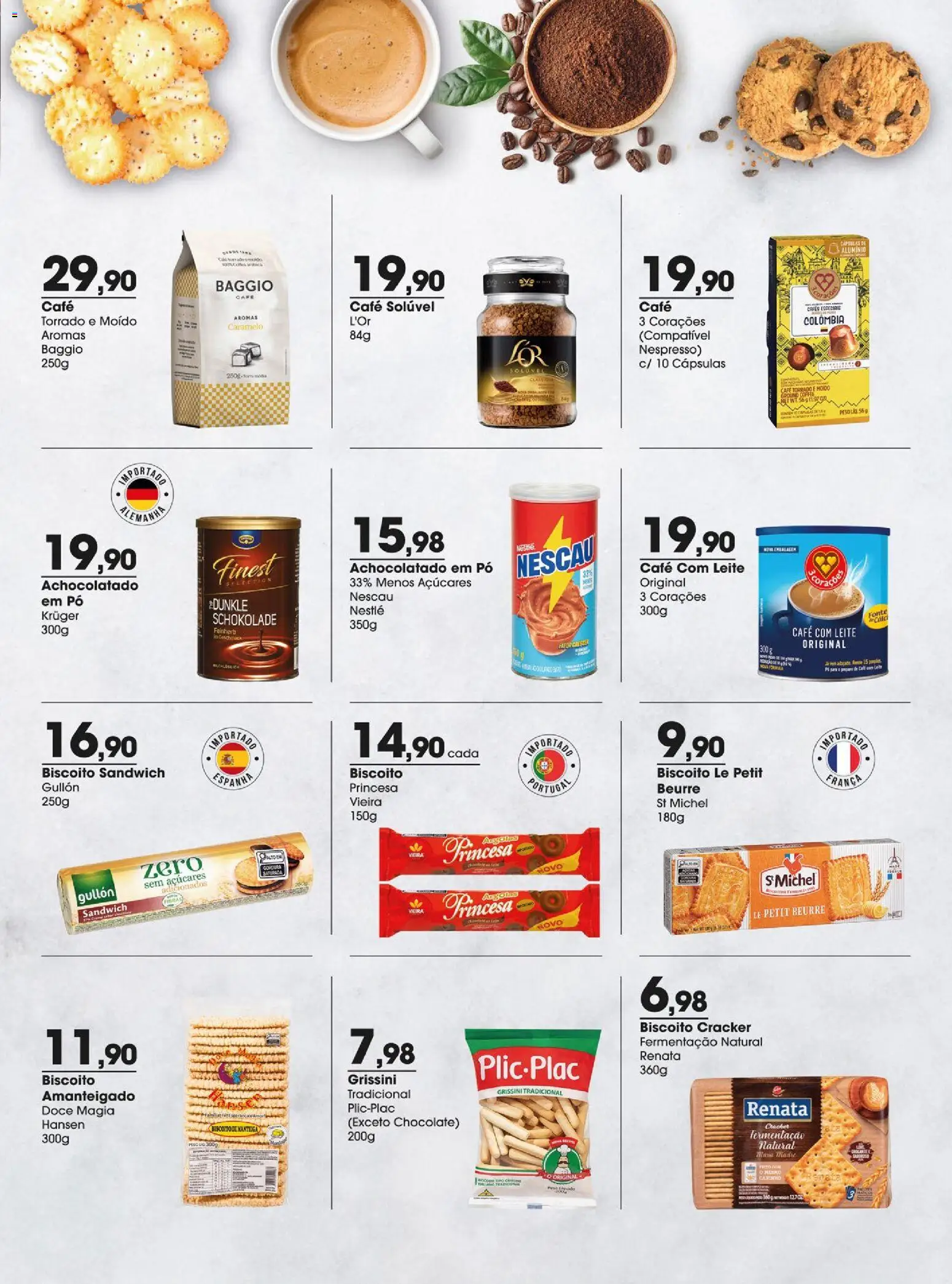 Zaffari Folheto - válido de 06.01.2026 | Página: 5 | Produtos: Biscoito, Nescau, Café, Pá
