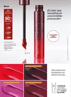 Vista previa de folleto Natura catálogo  - Ciclo 6 de la Natura válido desde 31.03.2026 | Página: 77 | Productos: Lápiz labial, Vino