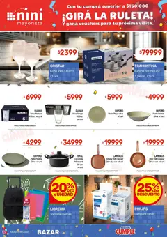 Vista previa NINI Mayorista - Ofertas válido desde el 09.03.2026 | Página: 37 | Productos: Wok, Batería, Lámpara, Oliva
