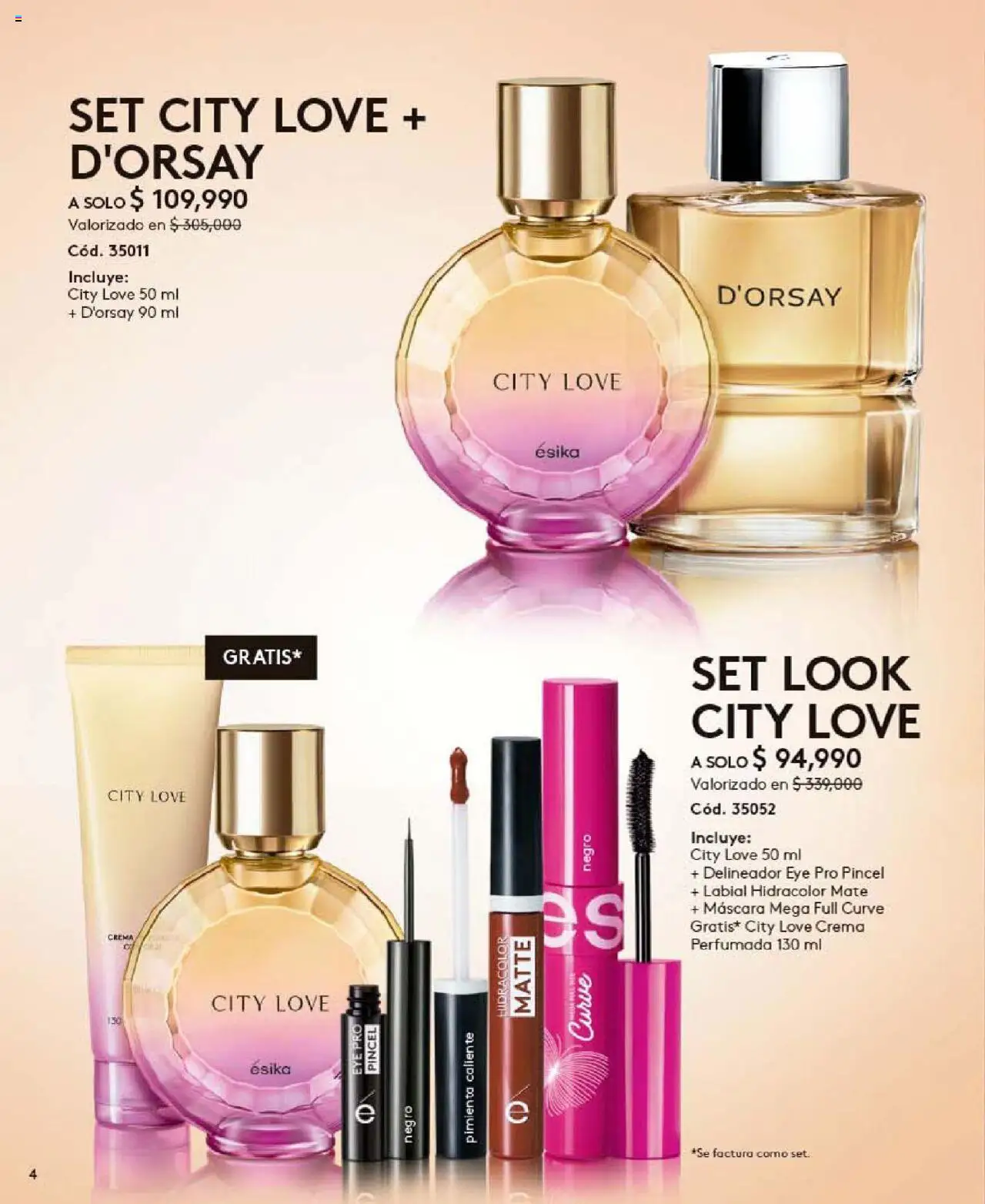 Ésika revista - valida desde el 24.09.2025 | Página: 4 | Productos: Pimienta, Crema, Máscara, Delineador