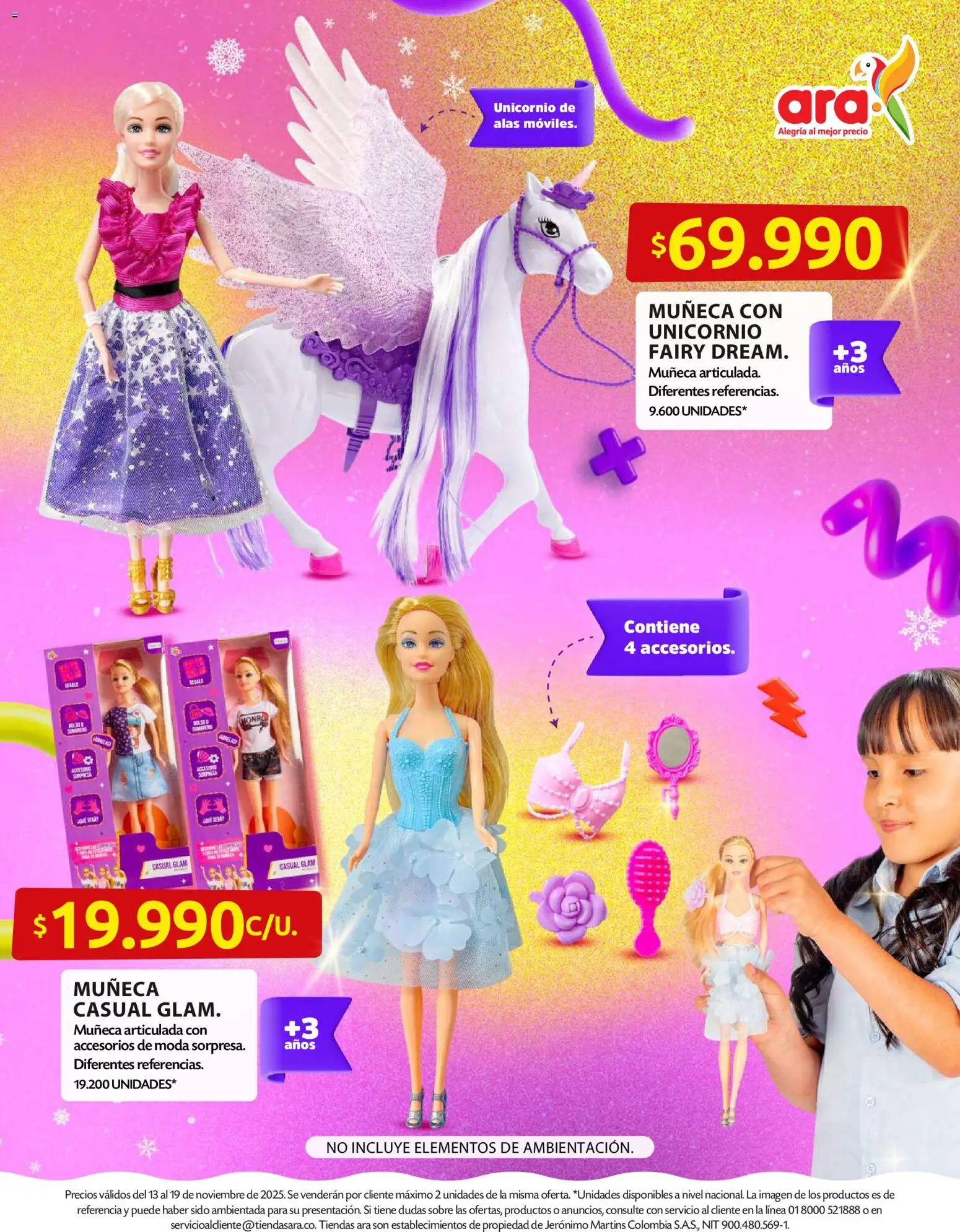 Ara revista - valida desde el 13.11.2025 | Página: 3 | Productos: Sobre