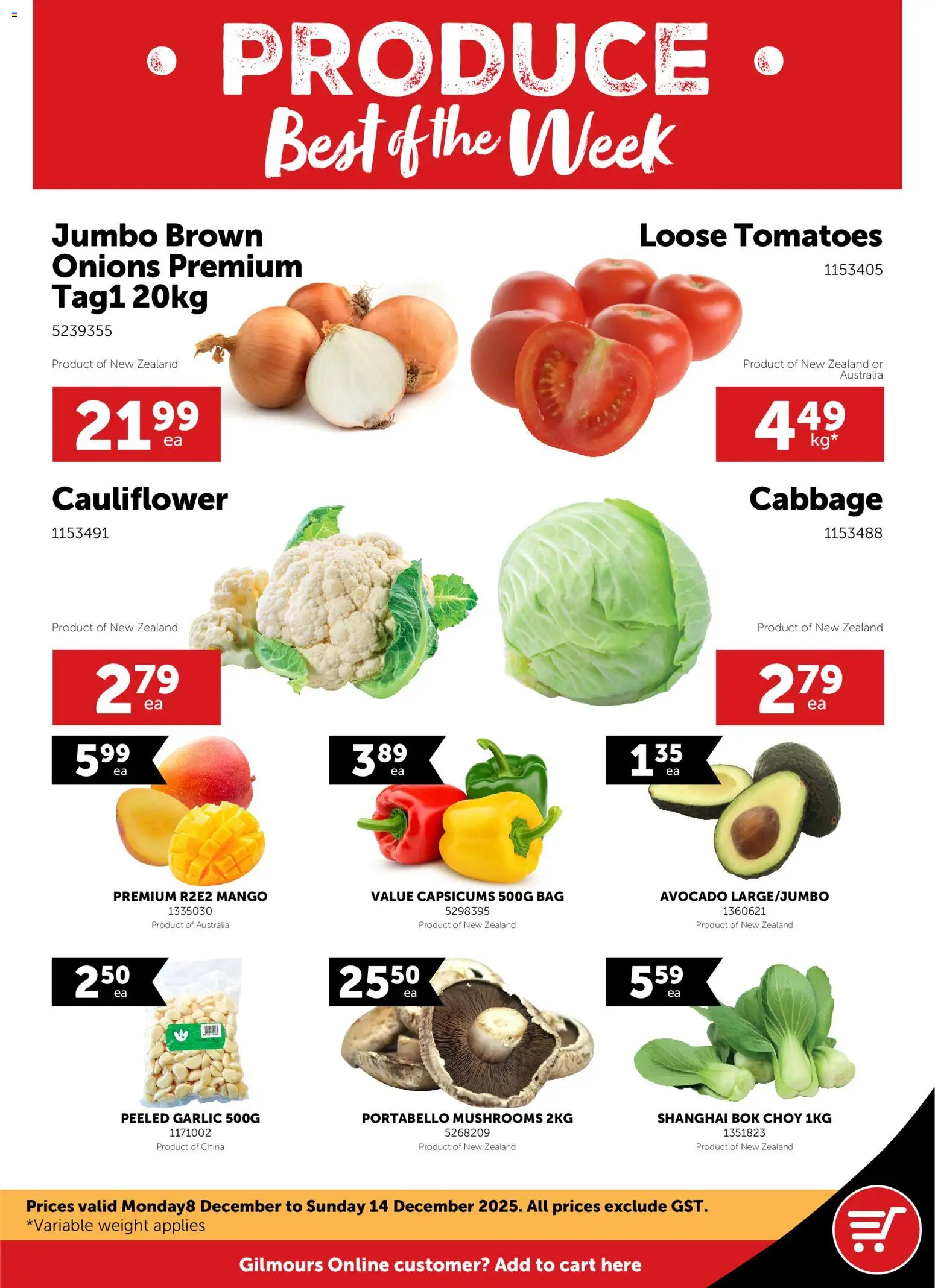 Gilmours catalogue from 08.11.2025 | Page: 1