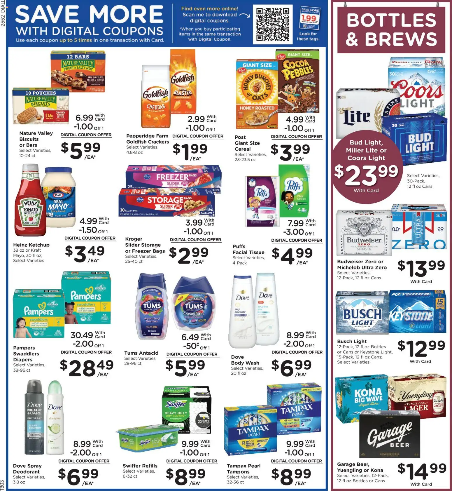 Dillons Weekly Ad - valid from 28.01.2026 | Page: 5 | Products: Butter, Beer, Tea, Body Wash
