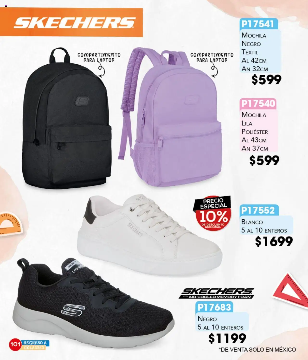 Nuevas ofertas de Cklass válidas en toda la República Mexicana desde el 18.08.2025. ¡Encuentra las mejores ofertas en Cklass - Catálogo Regreso a Clases! | Página: 102 | Productos: Mochila