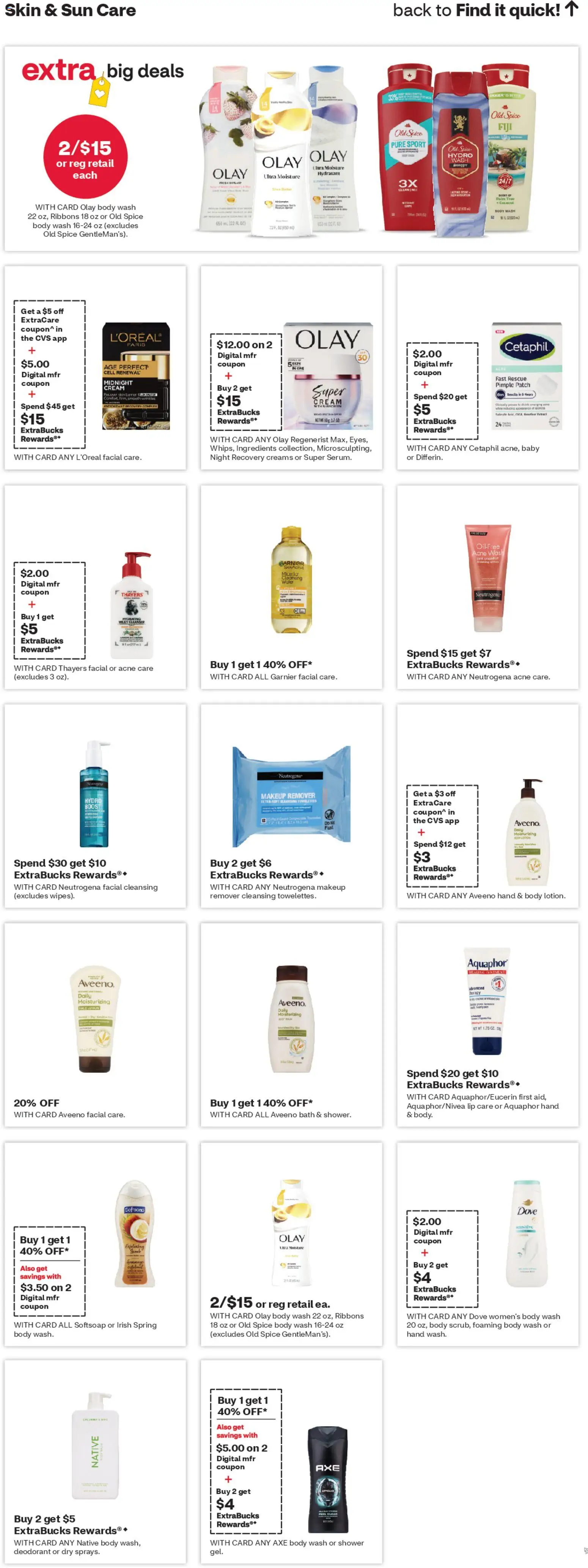 CVS Pharmacy Weekly Ad - WA - valid from 09.11.2025 | Page: 12 | Products: Bath, Shower, Healing Ointment, Body Wash