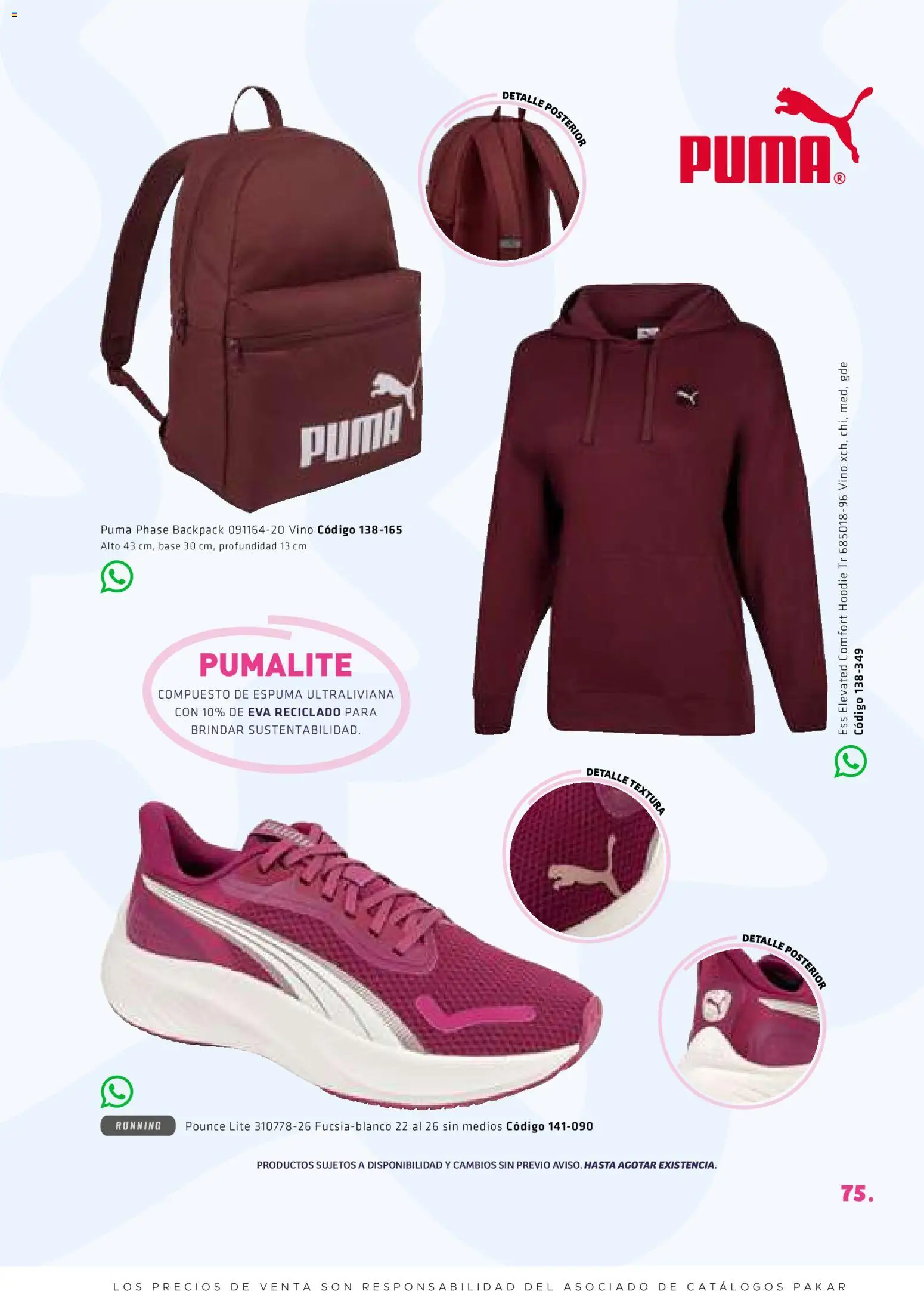 Nuevas ofertas de SC Pakar válidas en toda la República Mexicana desde el 27.02.2026. ¡Encuentra las mejores ofertas en SC Pakar catálogo Premium Women! | Página: 75 | Productos: Espuma, Vino