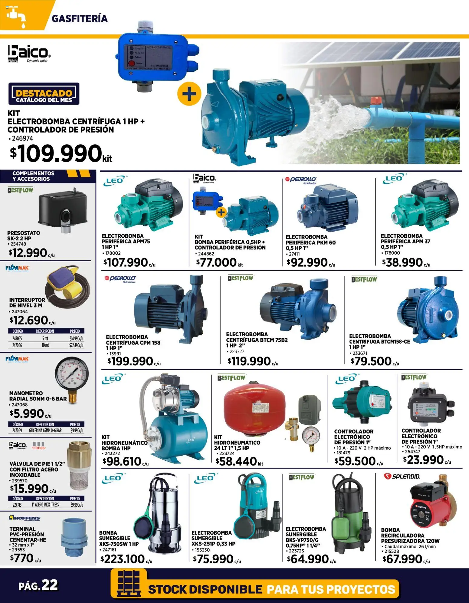 Construmart Ofertas │ válido desde el 01.12.2025 | Página: 22 | Productos: Interruptor, Manómetro