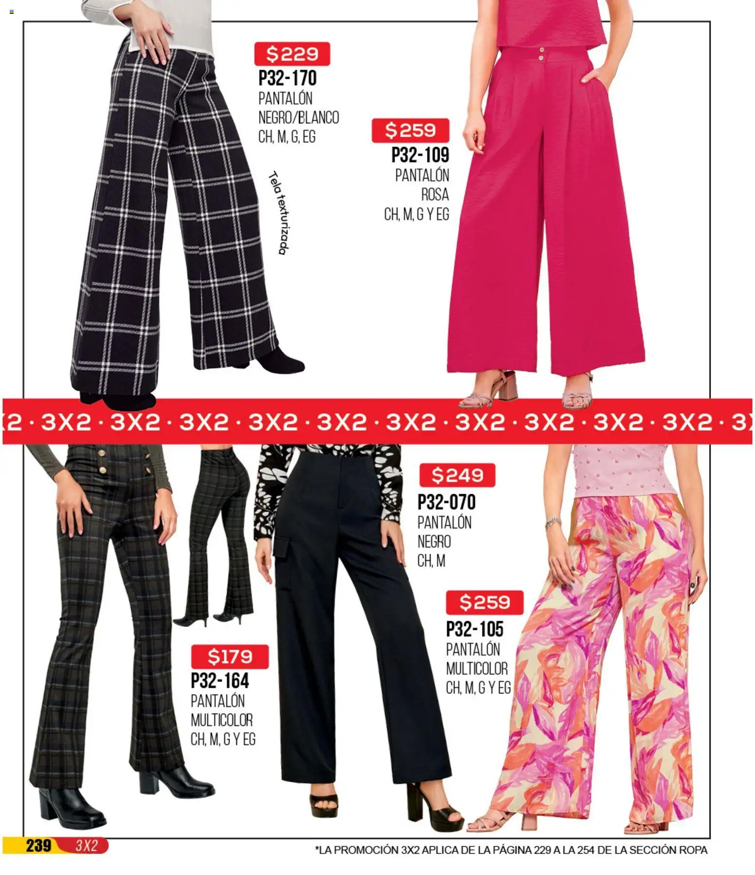 Nuevas ofertas de Cklass válidas en toda la República Mexicana desde el 30.11.2025. ¡Encuentra las mejores ofertas en Cklass catálogo Rebajas Navideñas Ropa! | Página: 240 | Productos: Ropa