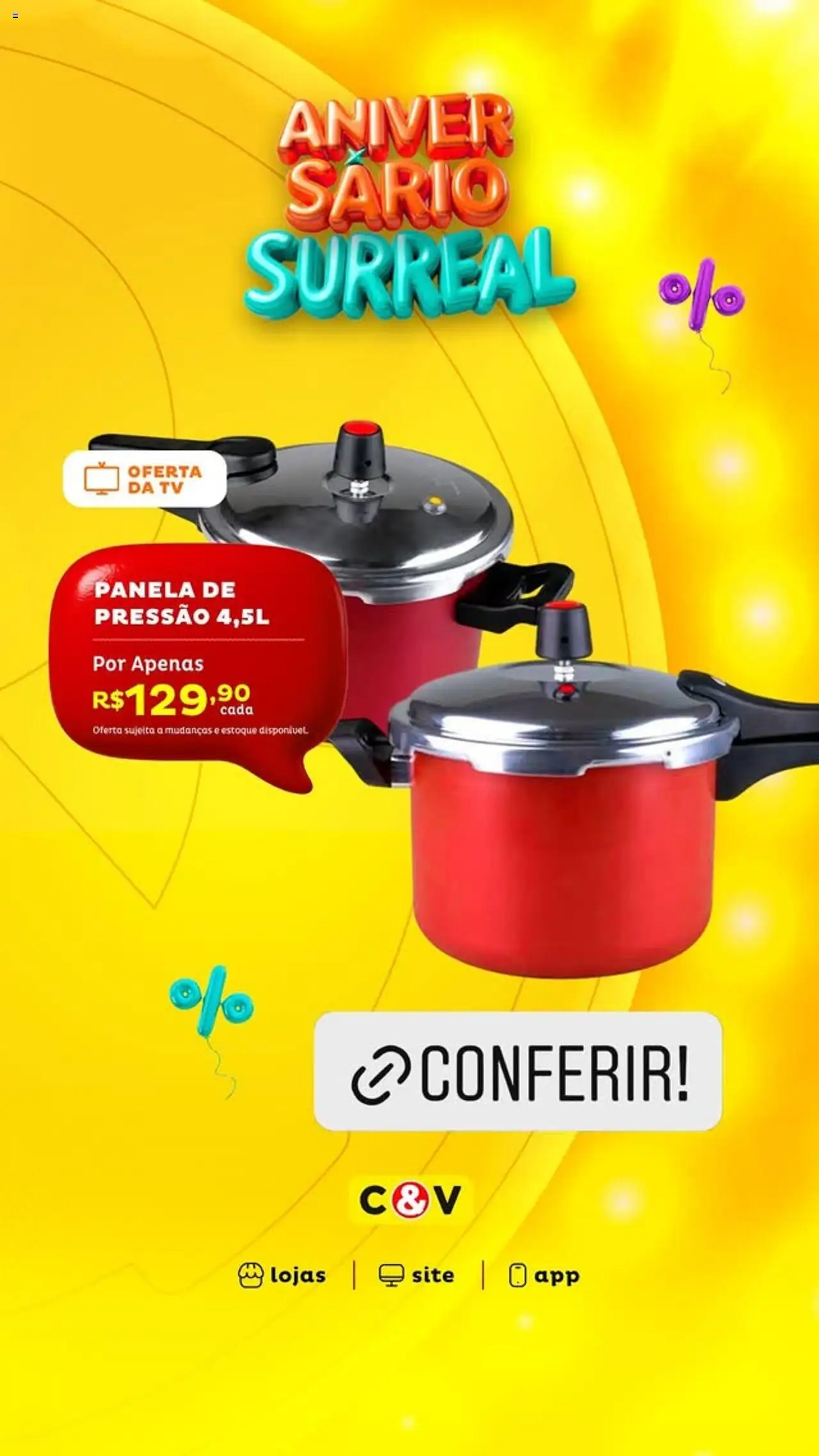 Casa e Video Folheto - válido de 08.09.2025 | Página: 3 | Produtos: Panela, Panela de pressão, Tv