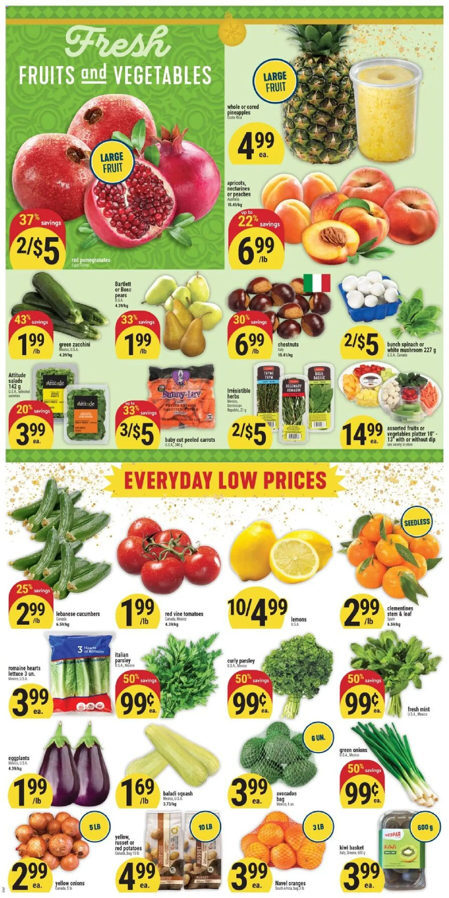 Adonis flyer valid from 11.12.2025 | Page: 3 | Products: Cucumbers, Bag, Basket, Oranges