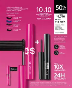 Catálogo Ésika Campaña 3 válido desde el 01.02.2026 | Página: 125 | Productos: Máscara, Delineador, Té, Pincel