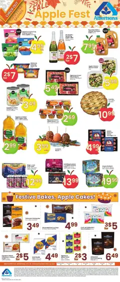 Preview of Albertsons weekly ads valid from 29.10.2025