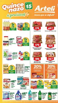 Vista previa de Arteli - Folleto Express, nuevo folleto de la tienda, válido en México a partir del 16.09.2025