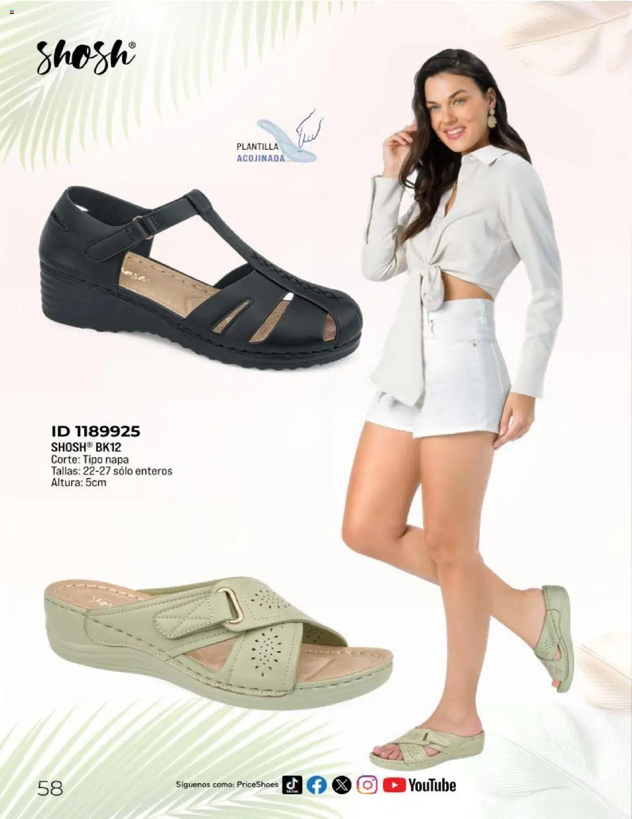 Nuevas ofertas de Price Shoes válidas en toda la República Mexicana desde el 11.03.2025. ¡Encuentra las mejores ofertas en Price Shoes catálogo Sandalias Kits 2025! | Página: 58