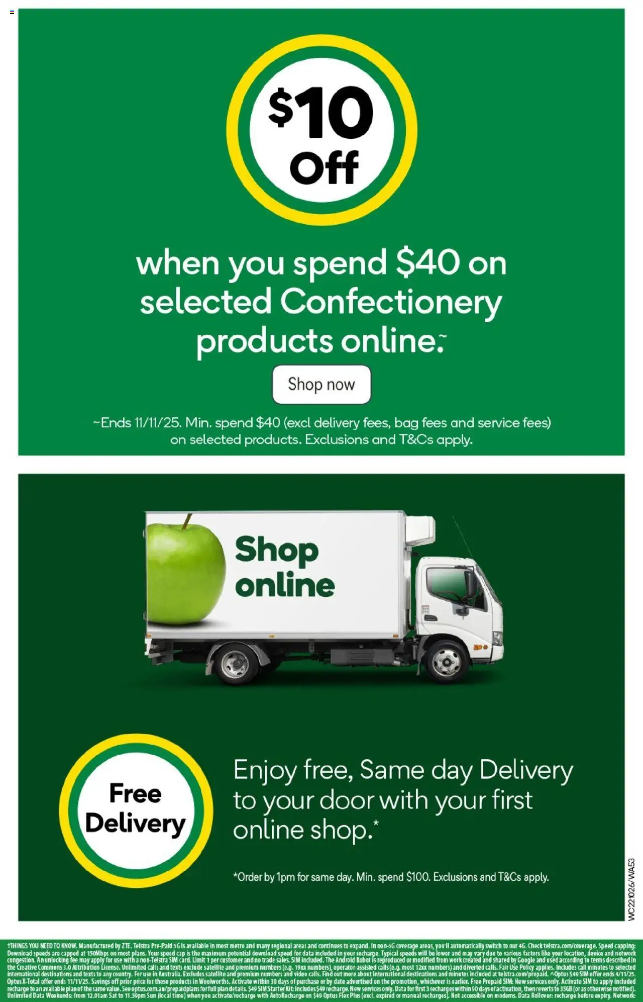Woolworths catalogue - valid from 22.10.2025 | Page: 53 | Products: Cap, Device, Bag, Robot