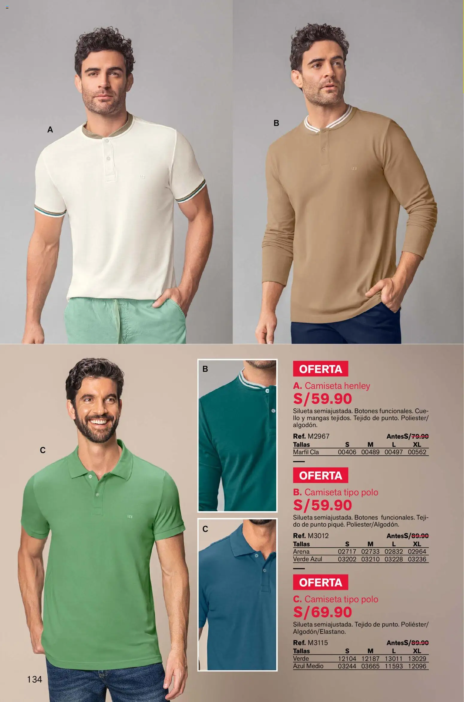 Catálogo Leonisa válido desde 16.01.2026 | Página: 134 | Productos: Polo