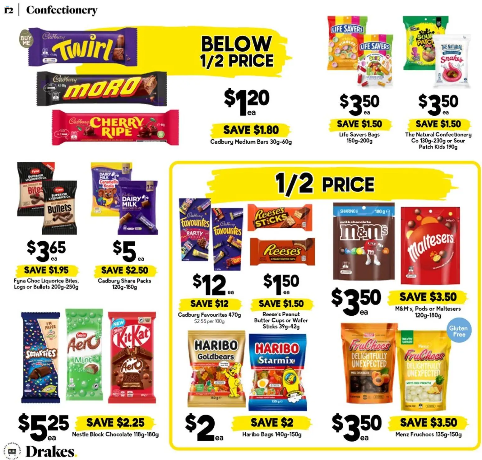 Drakes catalogue - valid from 18.03.2026 | Page: 12 | Products: Dairy, Butter, Chocolate, Pineapple