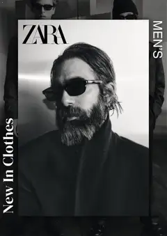 Vista previa de Zara catálogo Men, nuevo folleto de la tienda, válido en México a partir del 06.12.2025