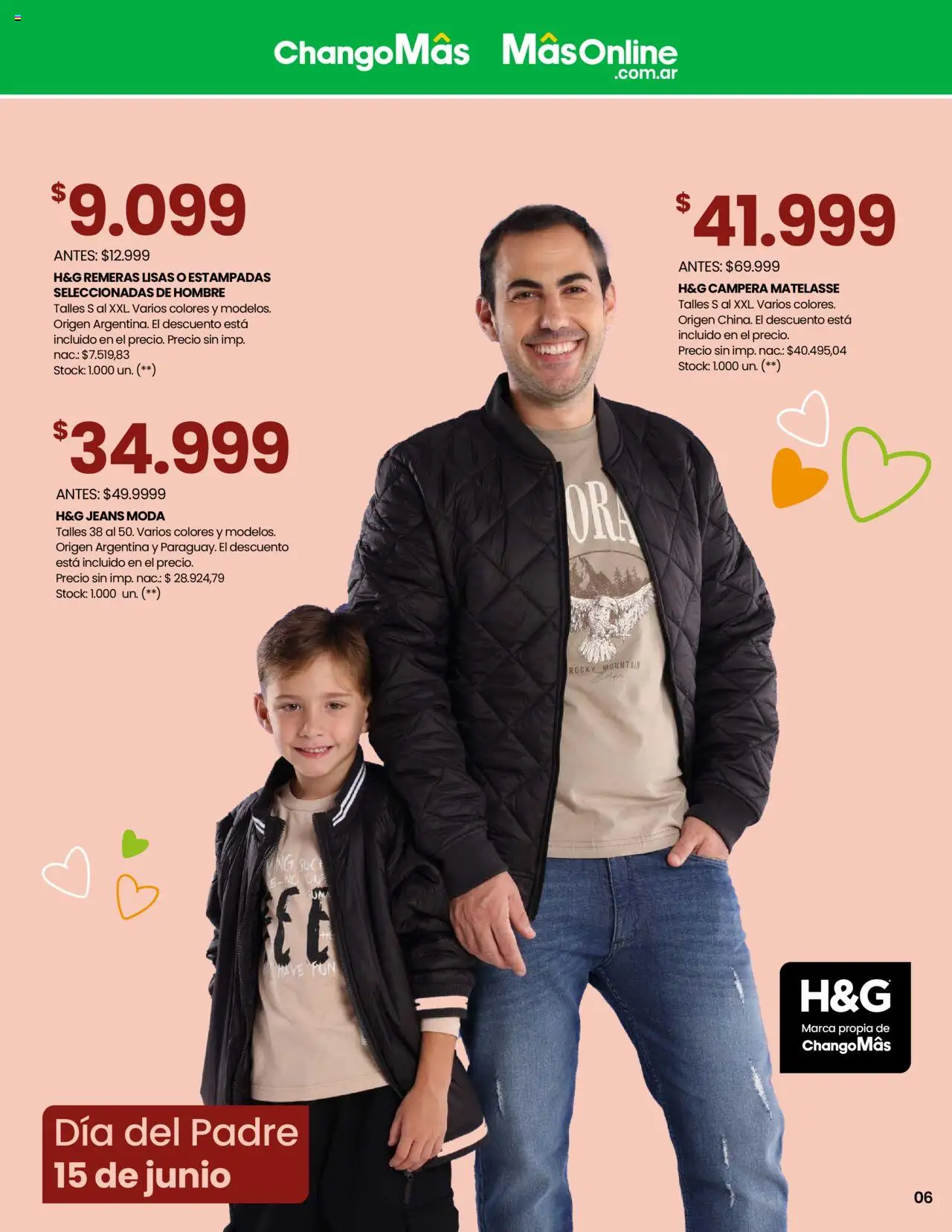 Changomas Feliz día, papá │ válido desde el 05.06.2025 | Página: 7 | Productos: Campera