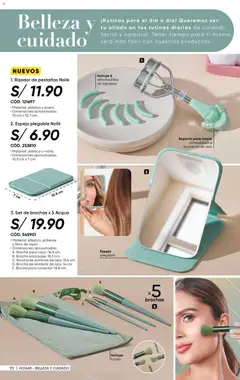 Vista previa de folleto Azzorti - Campaña C1/2026 de la Azzorti válido desde 24.11.2025 | Página: 174 | Productos: Brocha, Espejo, Rizador, Corrector