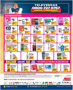 Max Atacadista Folheto - válido de 23.07.2025 | Página: 4 | Produtos: Coco, Vodka, Água mineral, Refrigerante