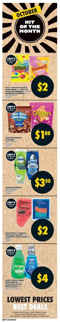 Preview of Valu Mart weekly flyer from shop Valu Mart valid from 23.10.2025 | Page: 7 | Products: PC, Mouthwash