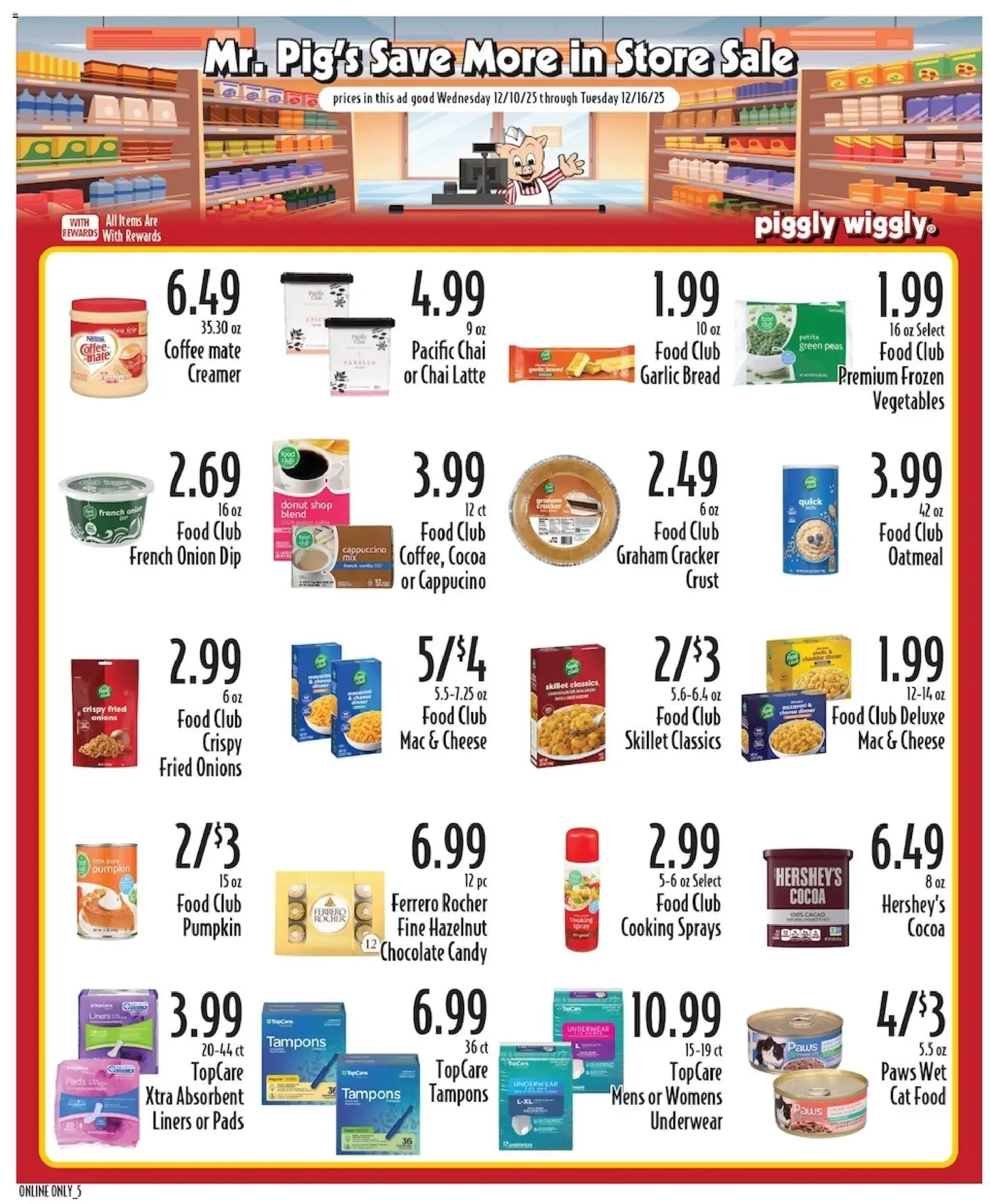 Piggly Wiggly Weekly Ad - valid from 10.12.2025 | Page: 7