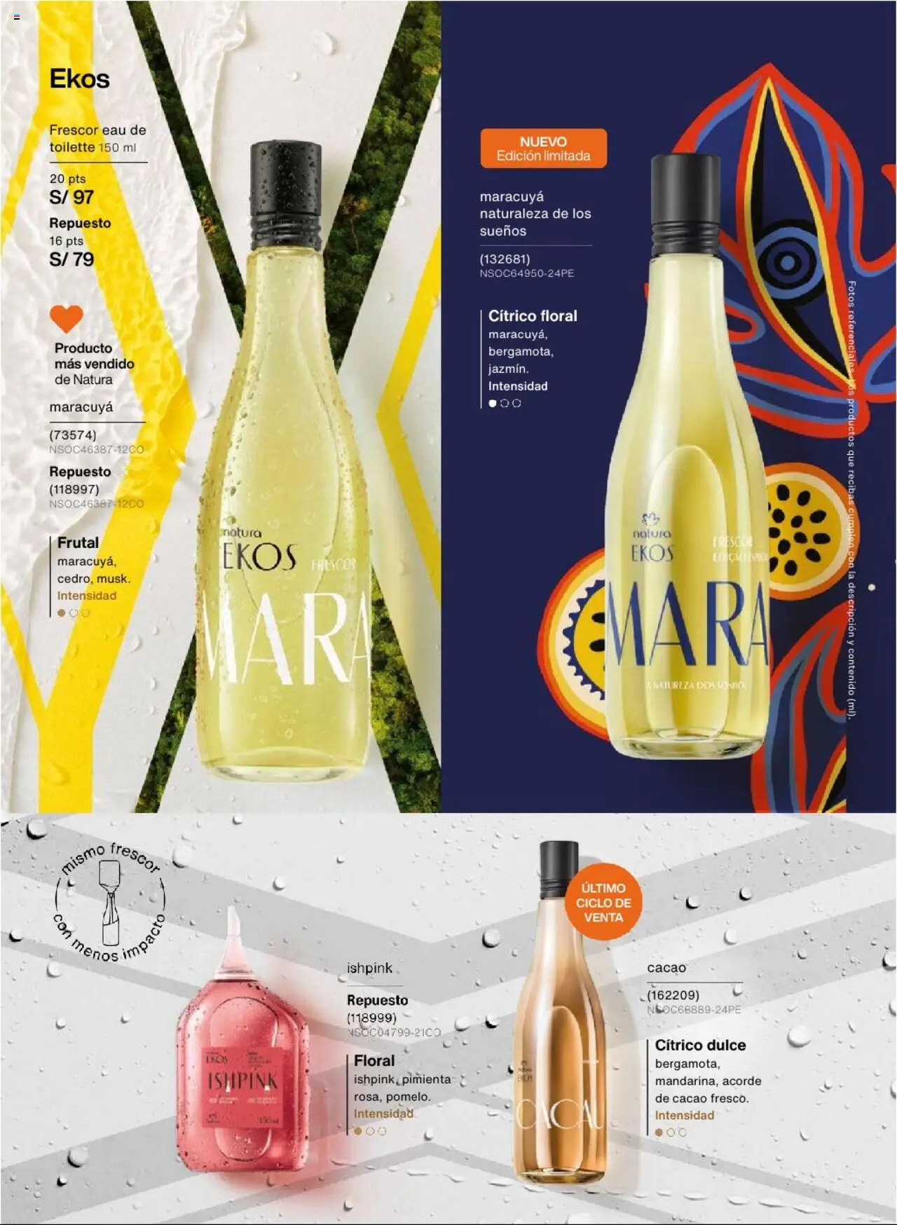 Catálogo Natura válido desde 03.09.2025 | Página: 22 | Productos: EAU de Toilette