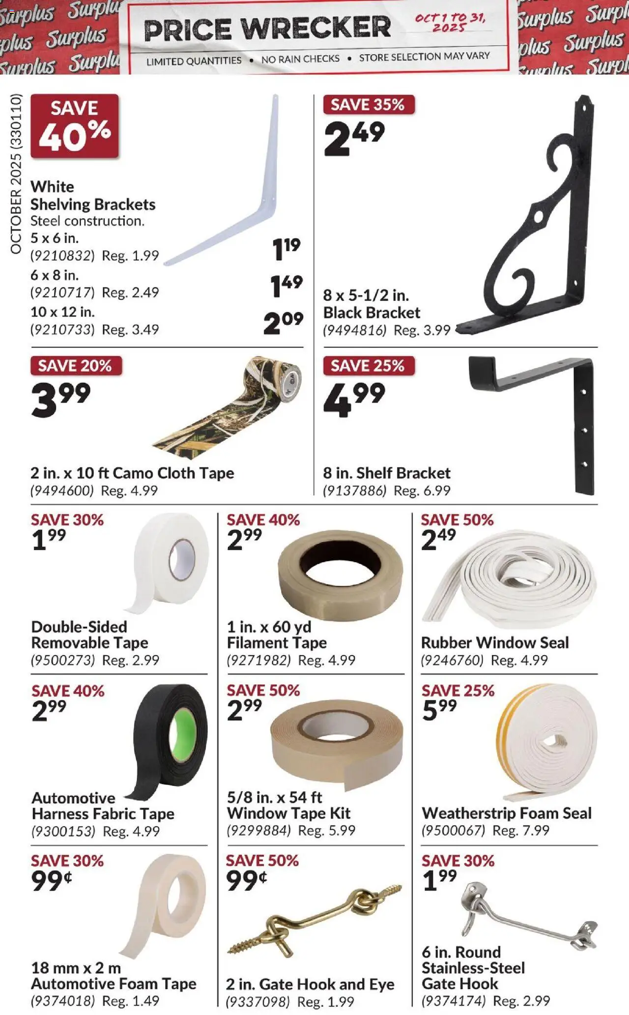 Princess Auto flyer valid from 01.10.2025 | Page: 8 | Products: Shelf