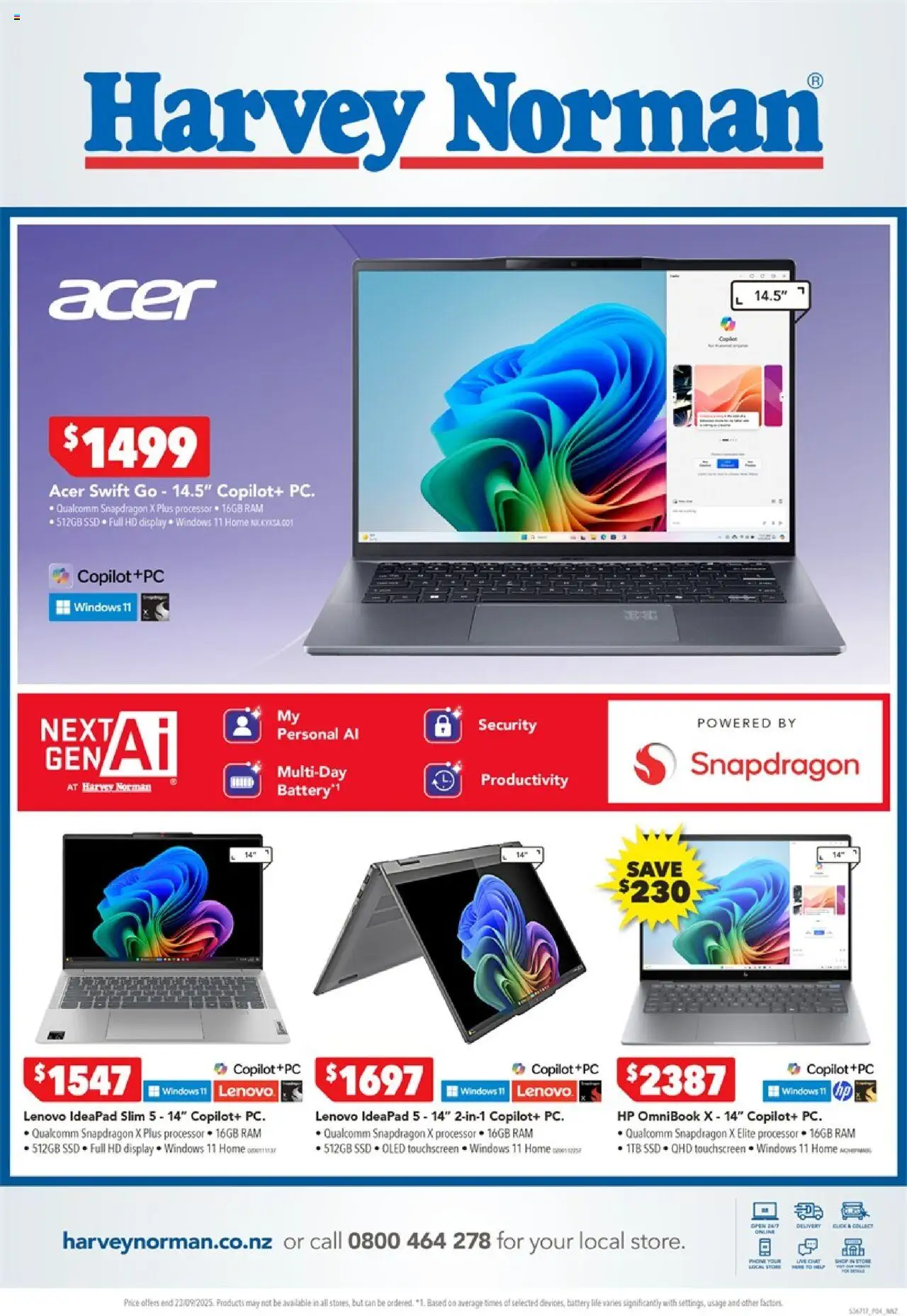 Harvey Norman catalogue from 18.09.2025 | Page: 4