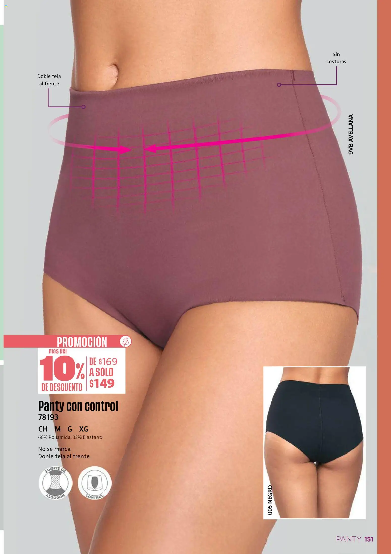 Nuevas ofertas de Ilusión válidas en toda la República Mexicana desde el 01.05.2026. ¡Encuentra las mejores ofertas en Ilusión catálogo Verano! | Página: 153 | Productos: Algodón