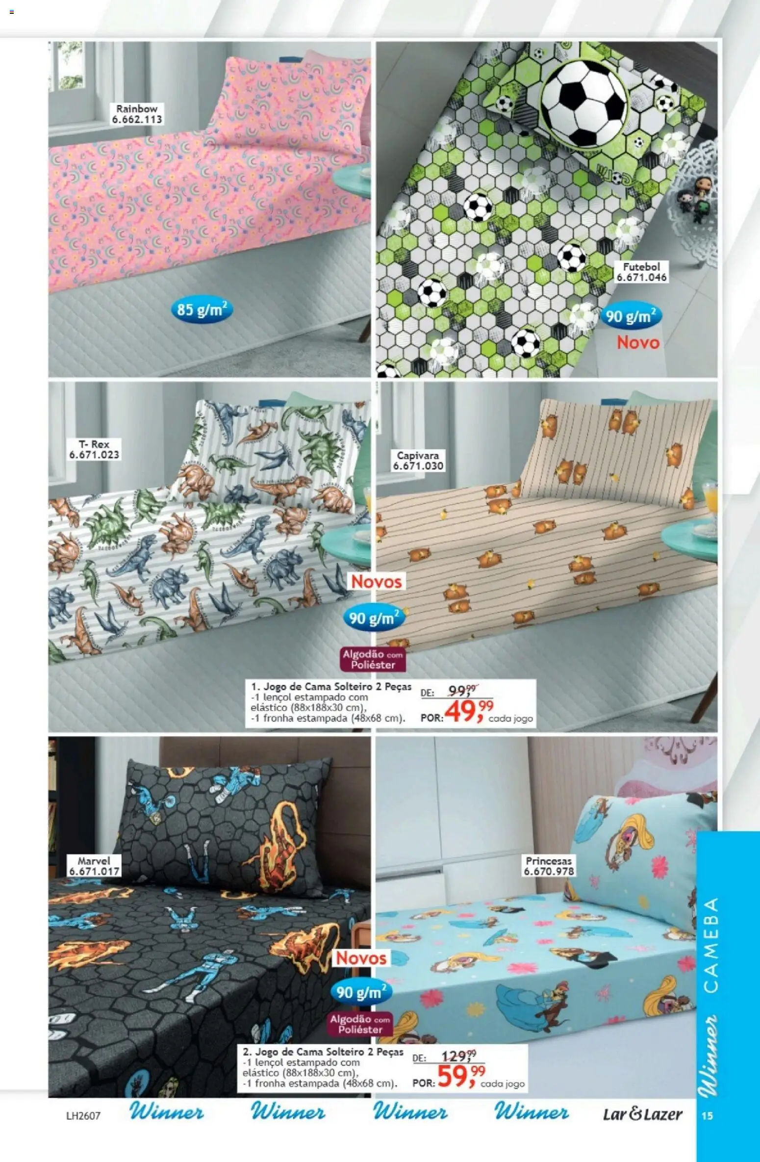 Quatro Estações Folheto - válido de 01.01.2026 | Página: 15 | Produtos: Jogo de cama, Cama, Algodão, Fronha