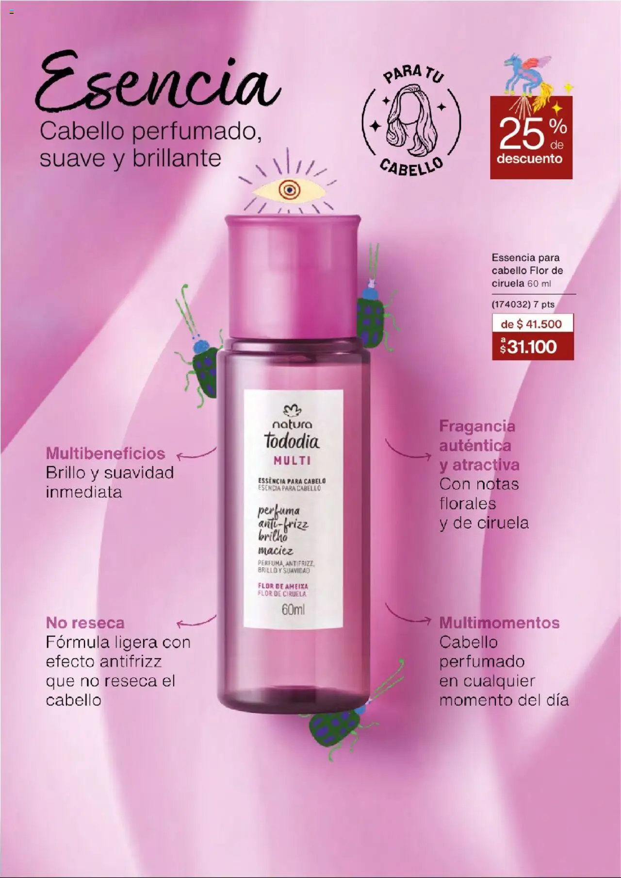 Natura revista - valida desde el 03.09.2025 | Página: 139 | Productos: Brillo, Fragancia